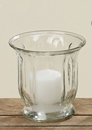 Windlicht Tischdekoration Garten Glas Kerzen Teelicht Vase Dekoglas Übertopf