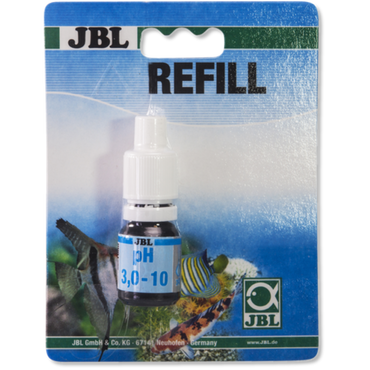 JBL PROAQUATEST pH 3,0 - 10,0 Wassertest Säuregehalt Aquarium und Teich Nachfüllpack
