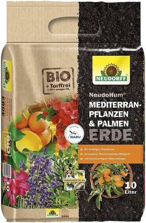 Neudorff NeudoHum Mediterranpflanzen- u Palmenerde 10 Liter