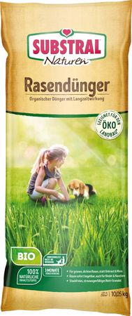 Substral Naturen Bio Rasendünger Sport- Spiel- Zierrasen Langzeitwirkung 10 kg