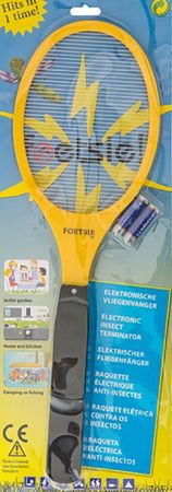Foetsie LC-11 elektrischer Fliegenfänger/Mückenbekämpfer Schwarz/Gelb 1 Stück