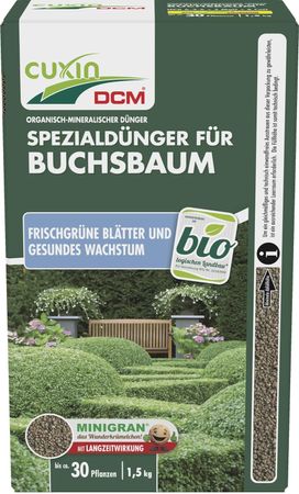 Cuxin DCM Spezialdünger Buchsbaum 1,5 kg Minigran