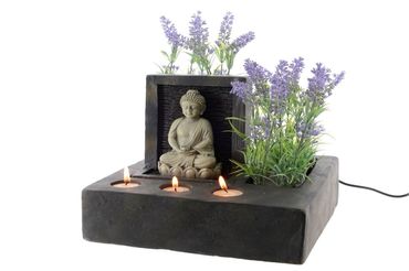 Brunnen für innen  Buddha brunnen Topf