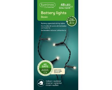 LED Durawise Basic-Beleuchtung Dauerbetrieb BO Outdoor
L.350cm
schwarz/warmes weiss