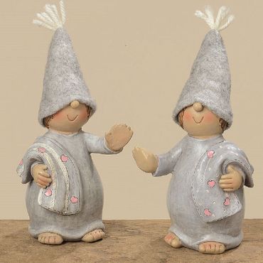 Wichtelfigur H 16 cm  Deko Winter Weihnachten
