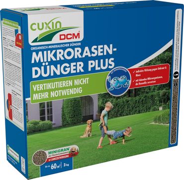 Cuxin DCM Mikro Rasendünger Plus 3 kg
