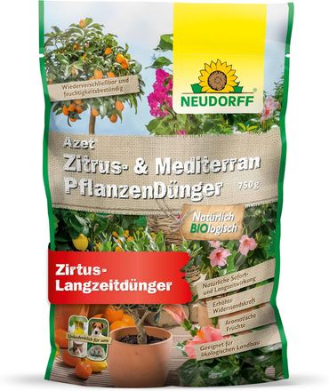 Neudorff Azet Zitrus Mediterran Pflanzen Dünger 750 g