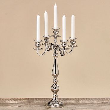 Kerzenleuchter Kerzenständer 5 armig H 50 cm silber Hochzeit Weihnachten