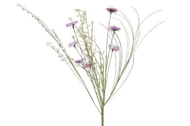 Blumenstrauß Kunststoff pink Länge 60 cm 1 Stück
