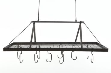 Deckenhänger Metall antikbraun 40x80x55 cm