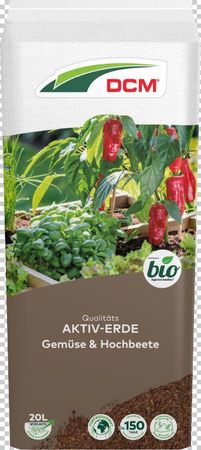 Cuxin DCM Aktiv-Erde Gemüse & Hochbeete 20 l