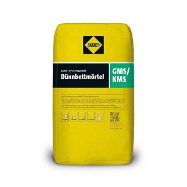 SAKRET Dünnbettmörtel GMS/KMS weiss 25 kg