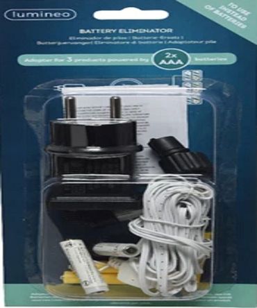 Batterie-Ersatz pvc BO indoor L.300cm schwarz/weiß
