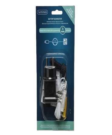 Batterie-Ersatz pvc BO indoor L.300cm schwarz/weiß
