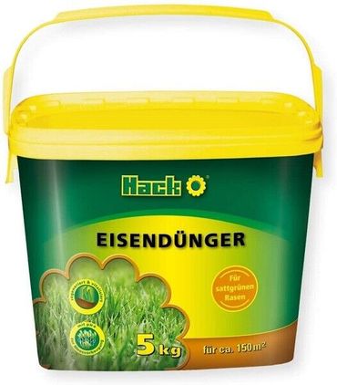 Hack Eisendünger 5 kg Eimer