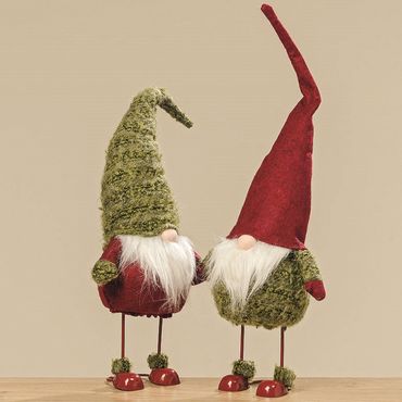 Dekofigur Billy Wichtel grün/rot H.53 cm Stückpreis