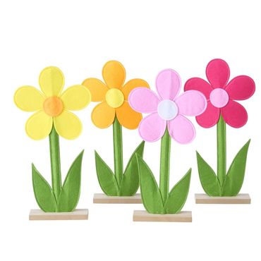 Dekoaufsteller Larina Blume 4 Ausfürungen H 42cm Stückpreis