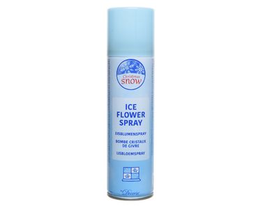 Eisblumenspray metall Eis dia4.4cm H.17.8cm weiss 150 ml