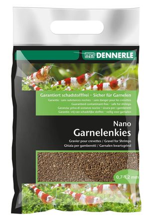 Dennerle Nano Garnelenkies Borneo braun 2 kg