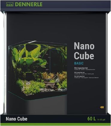 Dennerle 3306 Nano Cube Basic 60 Liter - Mini Aquarium 