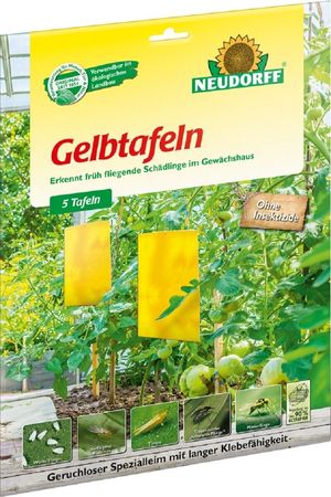 Neudorff Gelbtafeln Großformatig Inhalt 5 Tafeln