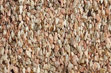 Gartensplitt Ziersplitt Rosario Granulat rosa coralle weiß grau 8-12 mm 25 kg
