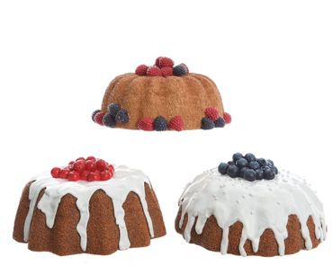 Kuchen Deko Polymagnesium Heidelbeere Kirsche Himbeere Ø7cm Stückpreis
