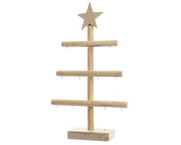 Paulowniaholz-Baum m/Haken 60x35cm