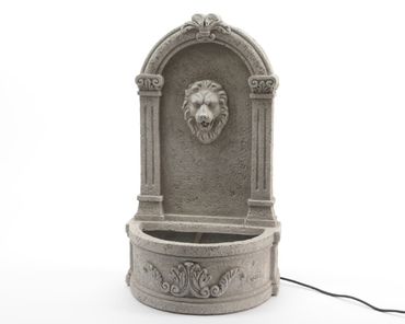 Brunnen Zierbrunnen Wandbrunnen Wasserspiel Gartenbrunnen Löwenkopf