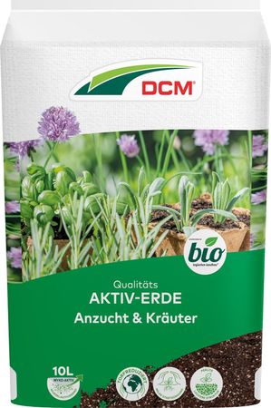 Cuxin DCM Aktiv-Erde Anzucht & Kräuter 10 l