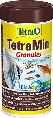 Tetra Min Granules Fischfutter Granulat für  Zierfische 250 ml