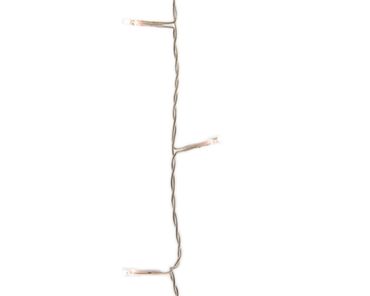 LED Batterie Licht Innen 275cm. 20 Lichter transparent