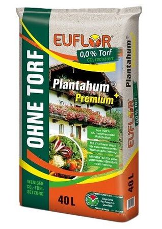 Euflor Plantahum Premium Torffrei 40 L