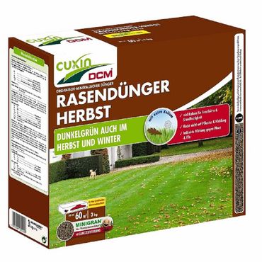Cuxin DCM Rasendünger Herbst 3 kg