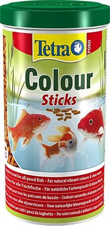 Tetra Pond Colour Sticks Fischfutter Entfaltung nat. Farbenpracht 1 Liter
