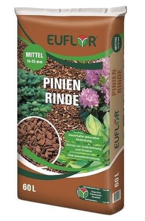 Euflor Pinienrinde mittel 15-25mm 60l