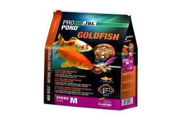 JBL ProPond Goldfish M Futtersticks 800 g Alleinfutter für mittlere  Goldfische