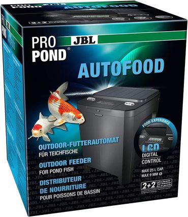 JBL ProPond Autofood wetterfest, solar schwarz