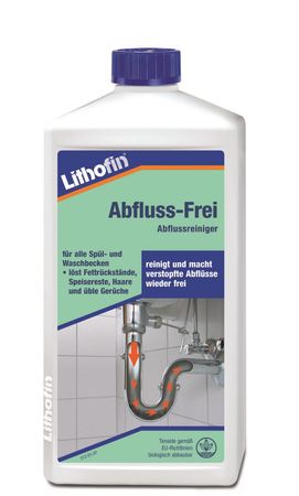 Lithofin Abfluss-Frei Abflussreiniger 1 L