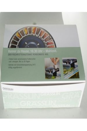 Grässlin Rondomatik 400 Futterautomat für Fischfutter Aquarium