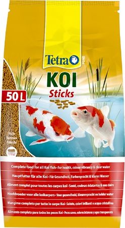 Tetra Pond  Koi Sticks Fischfutter Hauptfutter 50 Liter