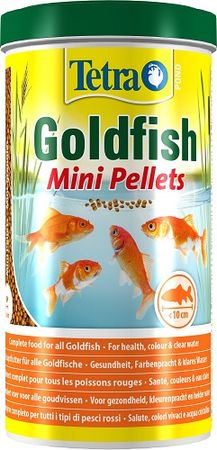 Tetra Pond Goldfish Mini  Pellets 1 l Fischfutter Goldfische  für Gartenteich