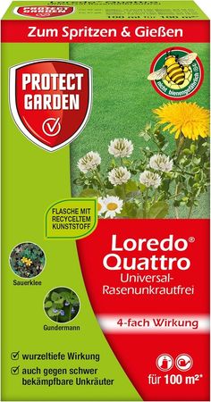 Protect Garden Loredo Quattro Universal Rasenunkrautfrei 100 ml 