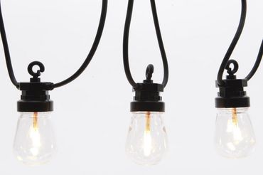 LED Lichterkette20 LED 9,5 m Innen Außen Trafo