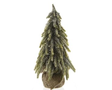 Mini-Baum Tannenbaum Indoor L.16cm B.16cm H.27cm grün