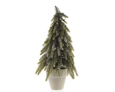 Minibaum Kunstbaum Tannenbäumchen Weihnachten H ca. 26 cm