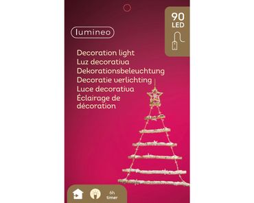 Micro LED Baum holz Dauerbetrieb BO indoor
L.2.5cm B.70cm H.90cm
natur/warm weiss