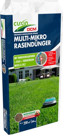 Cuxin DCM Multi Mikro Rasendünger Minigran  NPK-Dünger 7-4-17 20 kg