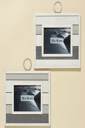 Bilderrahmen West 2sort B.24 cm Holz grau Stückpreis