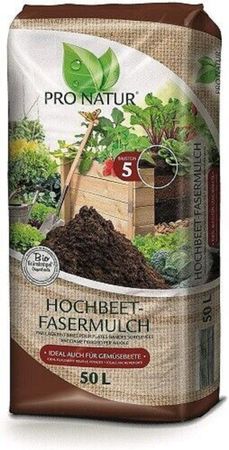 Pro Natur Hochbeet Fasermulch 50 l